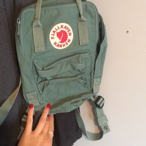 mini green fjallraven kanken